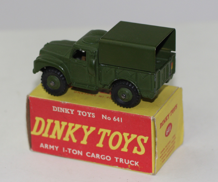 MILITARY DINKY TOYS 641 1 TON ARMY TRUCK NMIB eBay