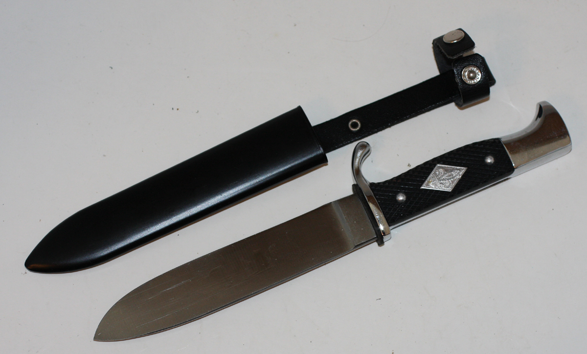 POST WAR COPY OF WW2 GERMAN HJ YOUTH SCOUT CAMP KNIFE SOLINGEN eBay