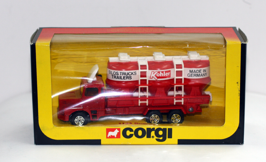 TOYS 1134 SCANIA KOHLER SILOS TRUCKS TRAILERS TRANSPORT TRUCK eBay