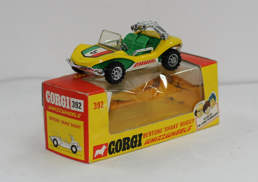 TOYS 392 WHIZZWHEELS YELLOW BERTONE 'SHAKE BUGGY' BOXED eBay