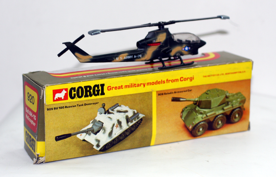 TOYS 920 BELL AH1G US ARMY HELICOPTER BOXED eBay