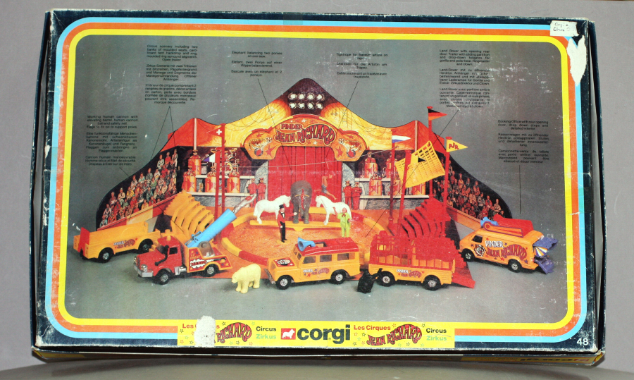 TOYS 48 LES CIRQUES JEAN RICHARD PINDER CIRCUS MIB eBay