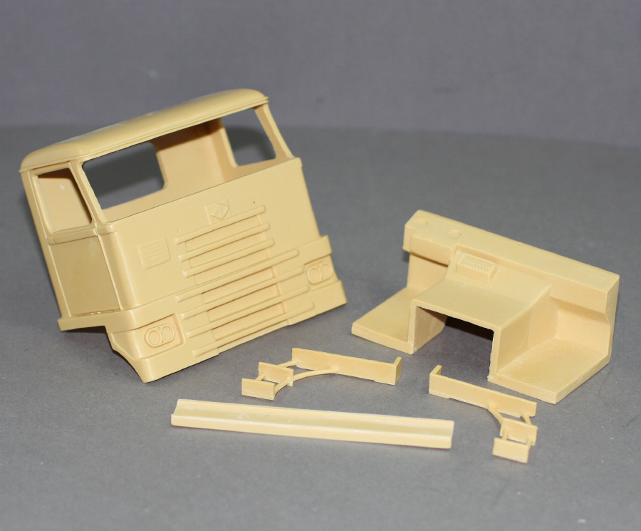 Old Resin Truck Cab Conversion Kit Diamond T Cabover 125 Scale Ebay 